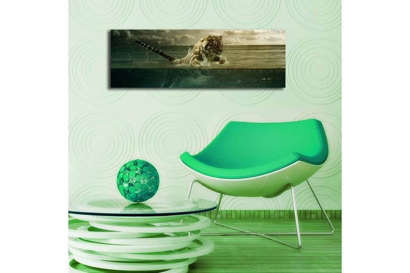 Canvasbilde Dekorativ LED-belysning - Flerfarget - Interiør - Maleri & posters - Lerretsbilder