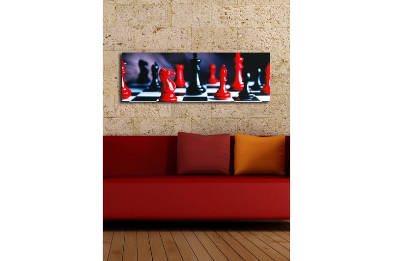 Canvasbilde Dekorativ LED-belysning - Flerfarget - Interiør - Maleri & posters - Lerretsbilder