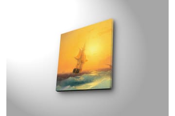 Canvasbilde Dekorativ LED-belysning - Flerfarget - Interiør - Maleri & posters - Lerretsbilder