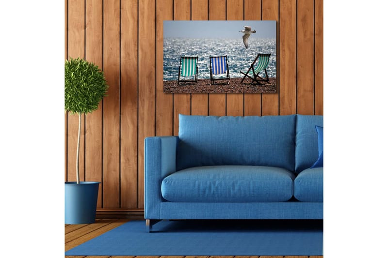 Canvasbilde Dekorativ LED-belysning - Flerfarget - Interiør - Maleri & posters - Lerretsbilder