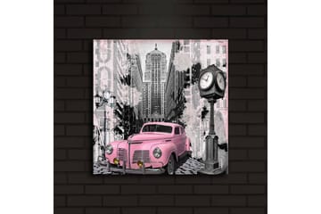 Canvasbilde Dekorativ LED-belysning - Flerfarget - Interiør - Maleri & posters - Lerretsbilder