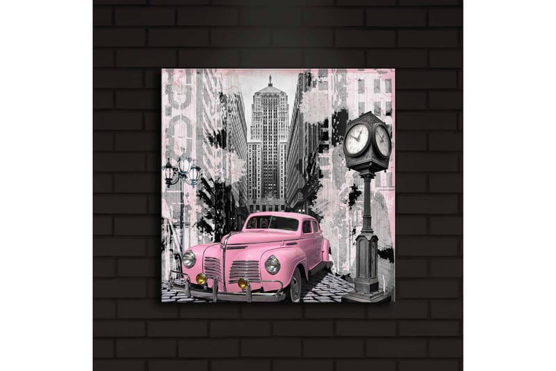 Canvasbilde Dekorativ LED-belysning - Flerfarget - Interiør - Maleri & posters - Lerretsbilder