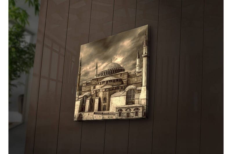 Canvasbilde Dekorativ LED-belysning - Flerfarget - Interiør - Maleri & posters - Lerretsbilder