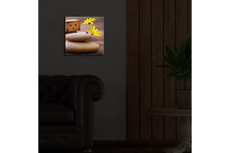 Canvasbilde Dekorativ LED-belysning - Flerfarget - Interiør - Maleri & posters - Lerretsbilder