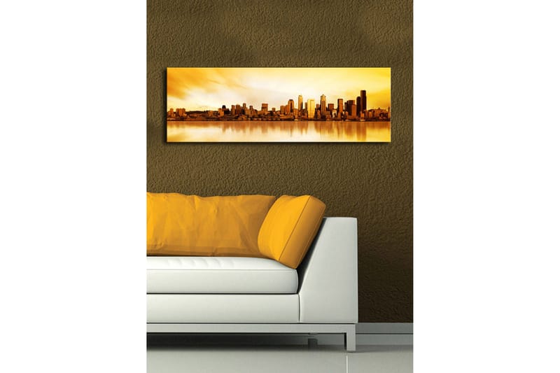 Canvasbilde Dekorativ LED-belysning - Flerfarget - Interiør - Maleri & posters - Lerretsbilder