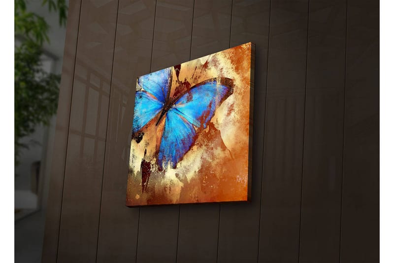 Canvasbilde Dekorativ LED-belysning - Flerfarget - Interiør - Maleri & posters - Lerretsbilder