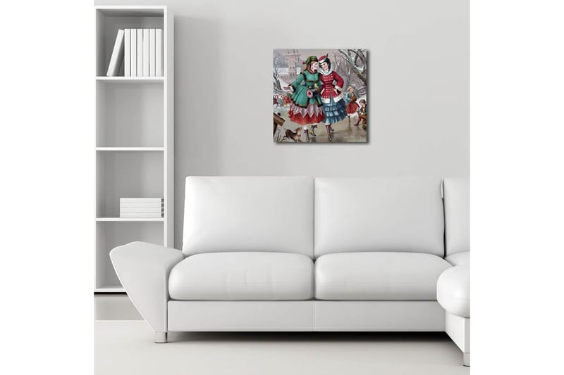 Canvasbilde Dekorativ LED-belysning - Flerfarget - Interiør - Maleri & posters - Lerretsbilder