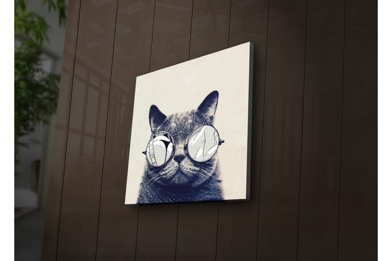 Canvasbilde Dekorativ LED-belysning - Flerfarget - Interiør - Maleri & posters - Lerretsbilder