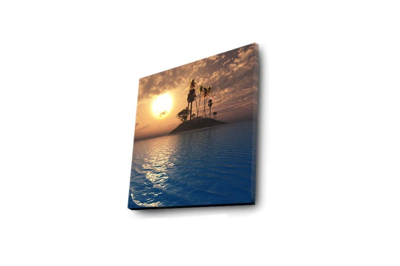 Canvasbilde Dekorativ LED-belysning - Flerfarget - Interiør - Maleri & posters - Lerretsbilder