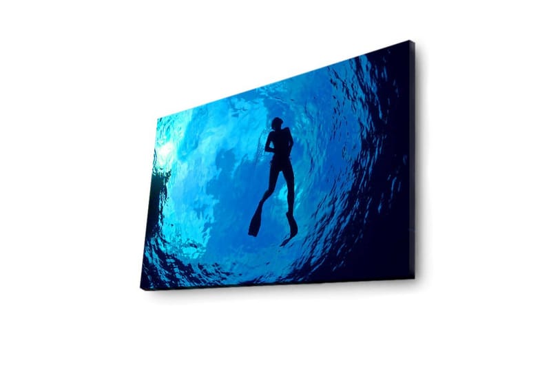 Canvasbilde Dekorativ LED-belysning - Flerfarget - Interiør - Maleri & posters - Lerretsbilder