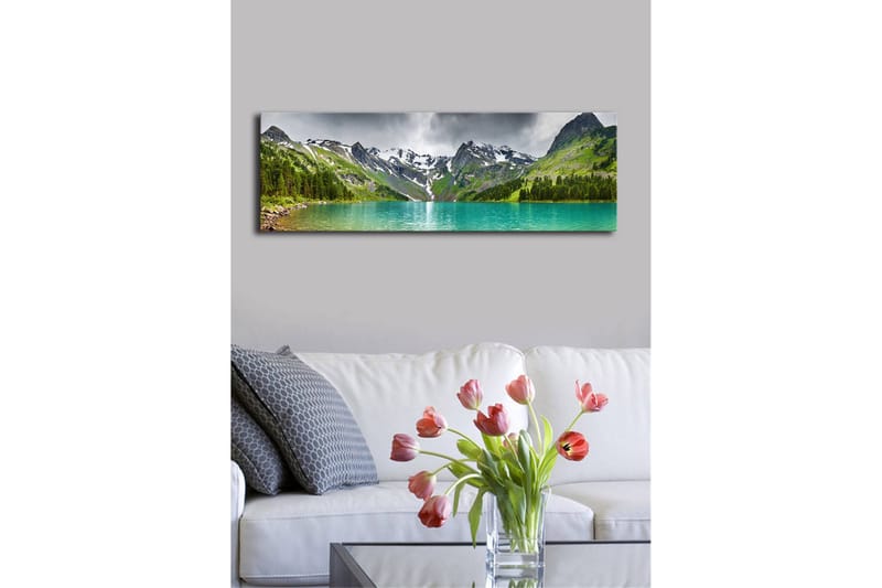 Canvasbilde Dekorativ LED-belysning - Flerfarget - Interiør - Maleri & posters - Lerretsbilder