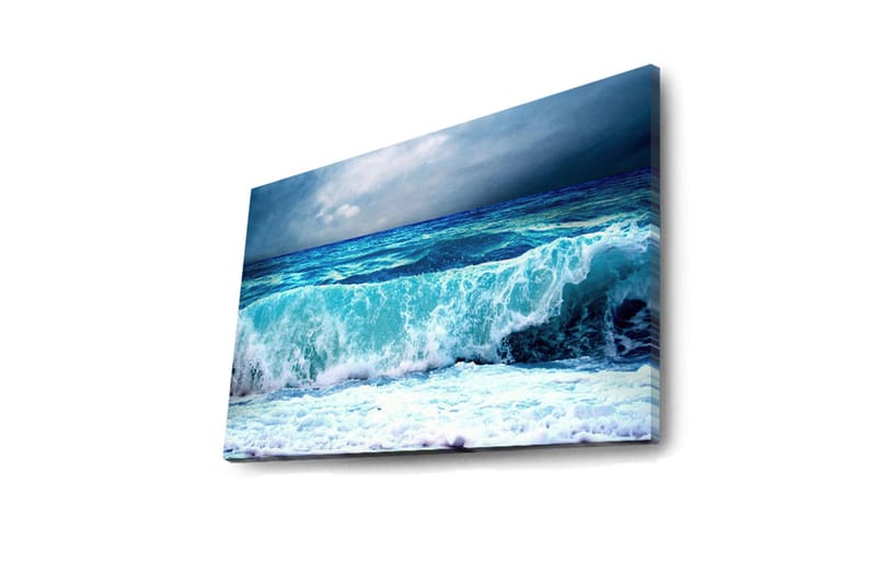 Canvasbilde Dekorativ LED-belysning - Flerfarget - Interiør - Maleri & posters - Lerretsbilder