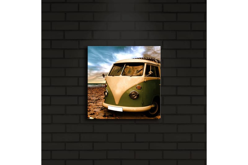 Canvasbilde Dekorativ LED-belysning - Flerfarget - Interiør - Maleri & posters - Lerretsbilder