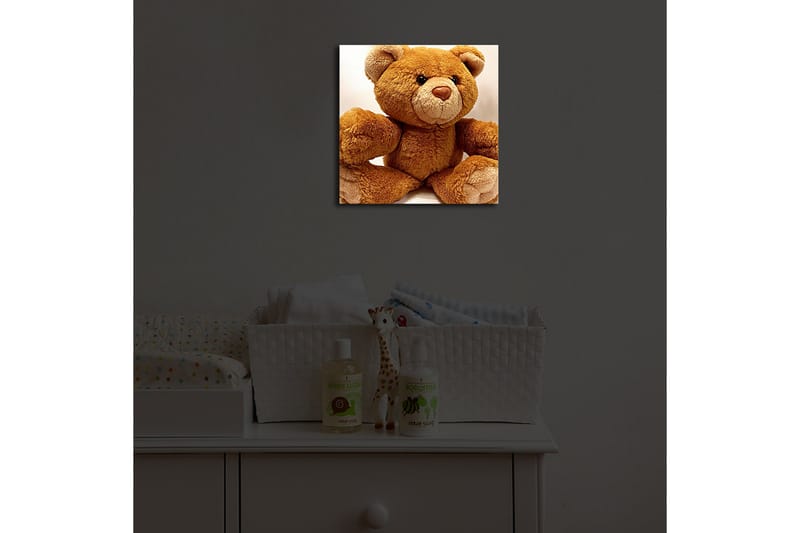 Canvasbilde Dekorativ LED-belysning - Flerfarget - Interiør - Maleri & posters - Lerretsbilder