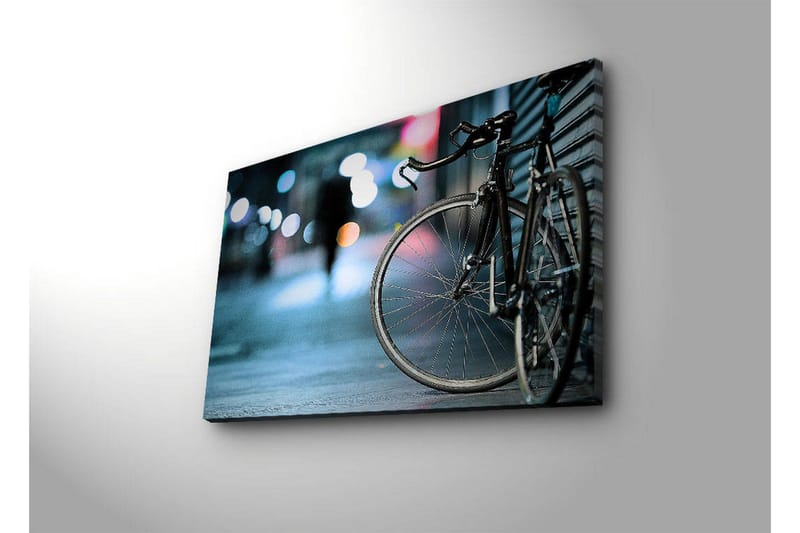 Canvasbilde Dekorativ LED-belysning - Flerfarget - Interiør - Maleri & posters - Lerretsbilder