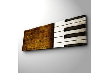 Canvasbilde Dekorativ LED-belysning - Flerfarget - Interiør - Maleri & posters - Lerretsbilder