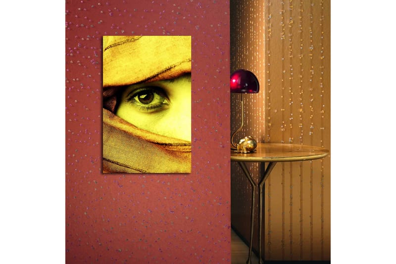 Canvasbilde Dekorativ LED-belysning - Flerfarget - Interiør - Maleri & posters - Lerretsbilder