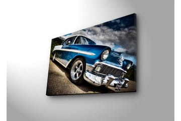 Canvasbilde Dekorativ LED-belysning - Flerfarget - Interiør - Maleri & posters - Lerretsbilder