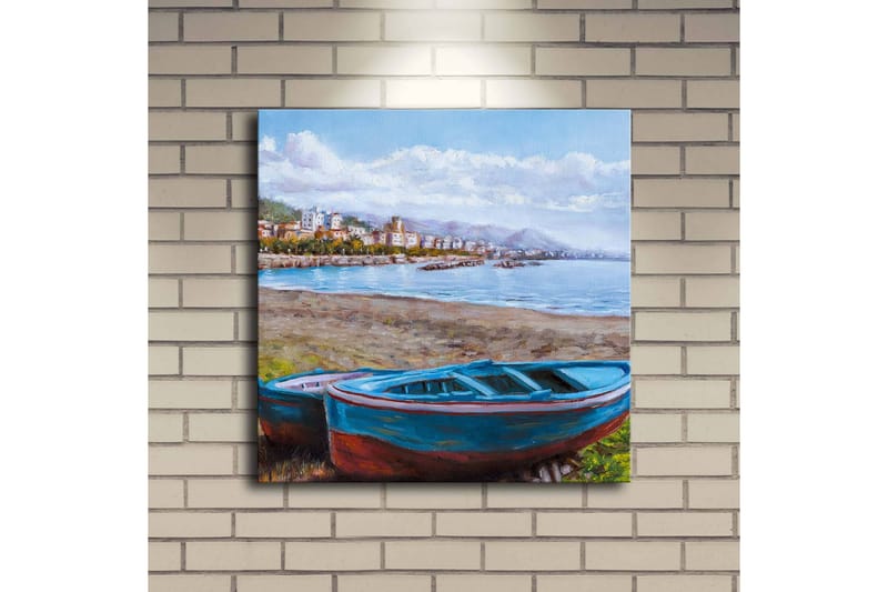 Canvasbilde Dekorativ LED-belysning - Flerfarget - Interiør - Maleri & posters - Lerretsbilder