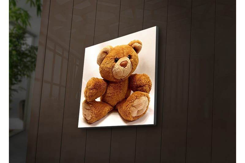 Canvasbilde Dekorativ LED-belysning - Flerfarget - Interiør - Maleri & posters - Lerretsbilder