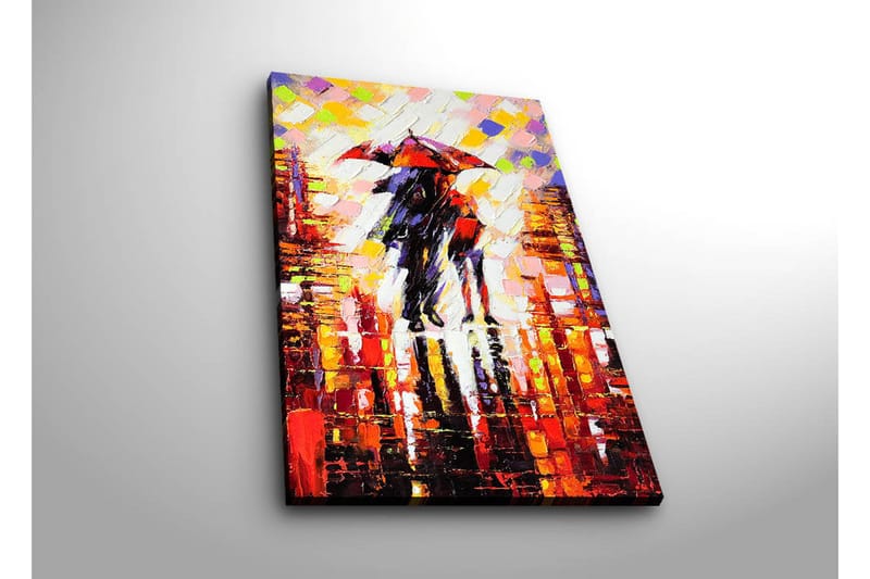Canvasbilde Dekorativ LED-belysning - Flerfarget - Interiør - Maleri & posters - Lerretsbilder