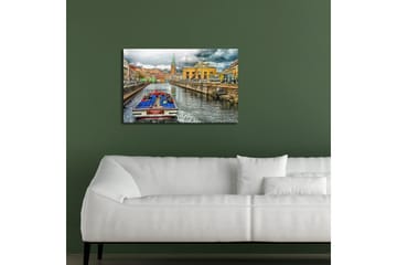 Canvasbilde Dekorativ LED-belysning - Flerfarget - Interiør - Maleri & posters - Lerretsbilder