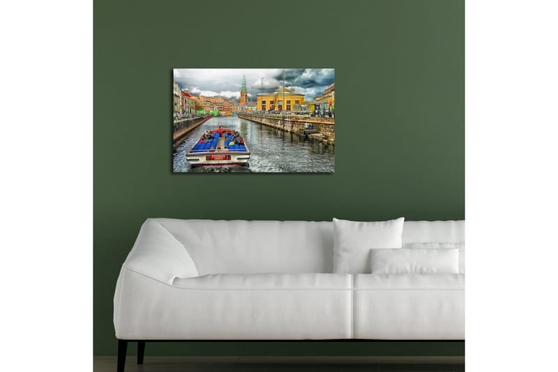 Canvasbilde Dekorativ LED-belysning - Flerfarget - Interiør - Maleri & posters - Lerretsbilder