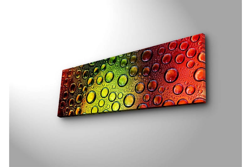Canvasbilde Dekorativ LED-belysning - Flerfarget - Interiør - Maleri & posters - Lerretsbilder