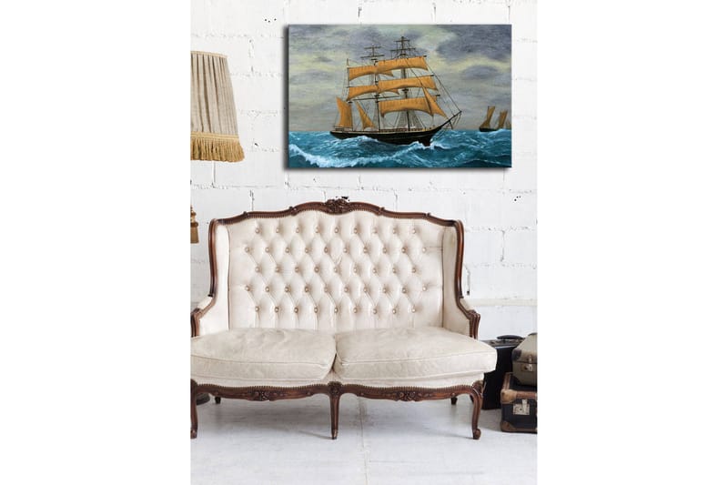 Canvasbilde Dekorativ LED-belysning - Flerfarget - Interiør - Maleri & posters - Lerretsbilder