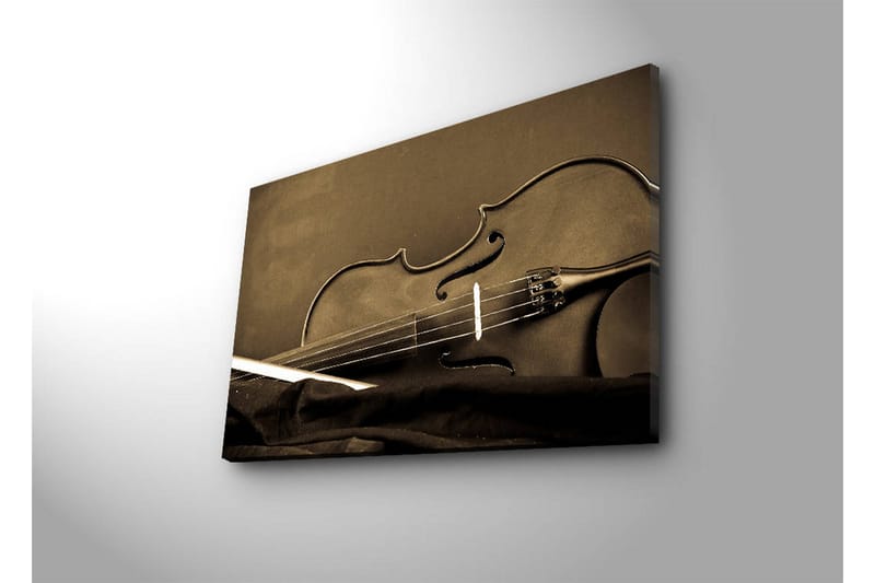 Canvasbilde Dekorativ LED-belysning - Flerfarget - Interiør - Maleri & posters - Lerretsbilder
