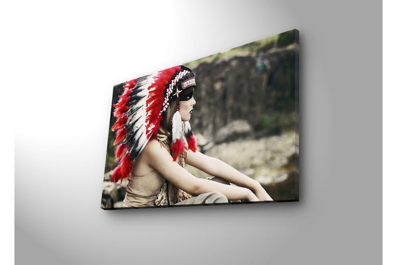 Canvasbilde Dekorativ LED-belysning - Flerfarget - Interiør - Maleri & posters - Lerretsbilder