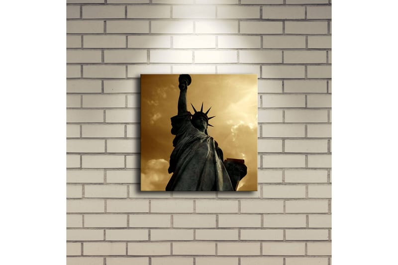 Canvasbilde Dekorativ LED-belysning - Flerfarget - Interiør - Maleri & posters - Lerretsbilder