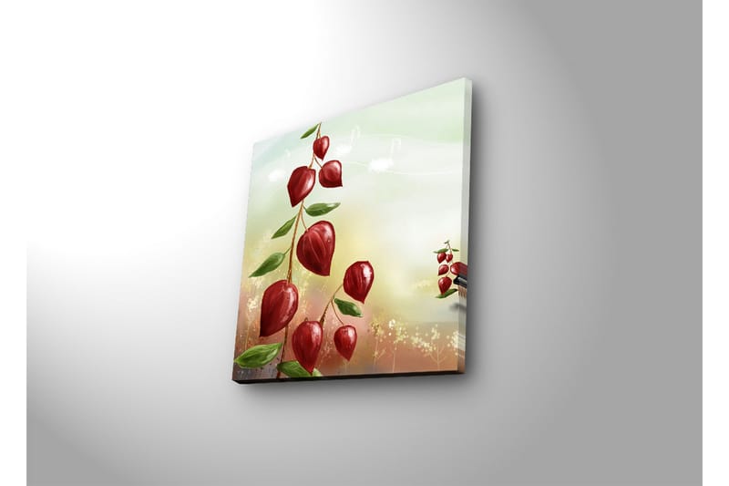 Canvasbilde Dekorativ LED-belysning - Flerfarget - Interiør - Maleri & posters - Lerretsbilder