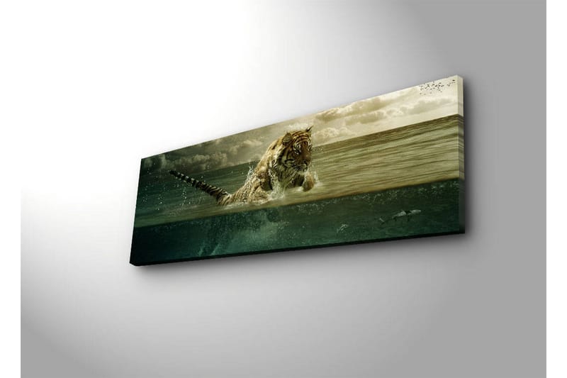 Canvasbilde Dekorativ LED-belysning - Flerfarget - Interiør - Maleri & posters - Lerretsbilder