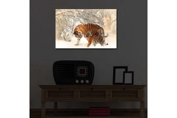 Canvasbilde Dekorativ LED-belysning - Flerfarget - Interiør - Maleri & posters - Lerretsbilder
