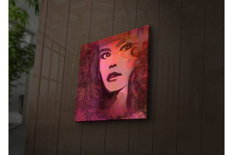Canvasbilde Dekorativ LED-belysning - Flerfarget - Interiør - Maleri & posters - Lerretsbilder