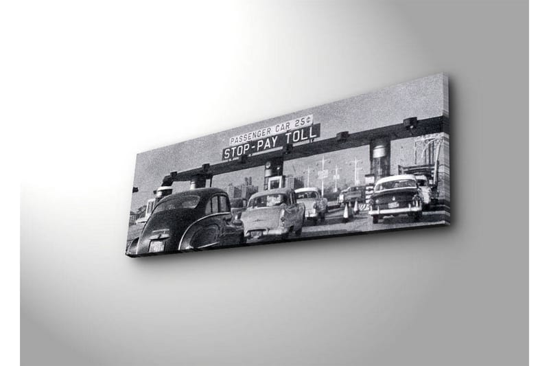 Canvasbilde Dekorativ LED-belysning - Flerfarget - Interiør - Maleri & posters - Lerretsbilder