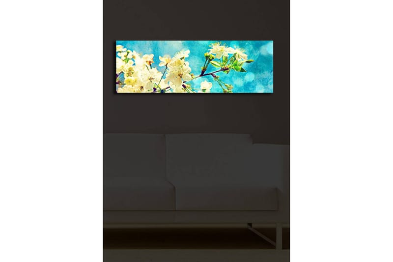 Canvasbilde Dekorativ LED-belysning - Flerfarget - Interiør - Maleri & posters - Lerretsbilder