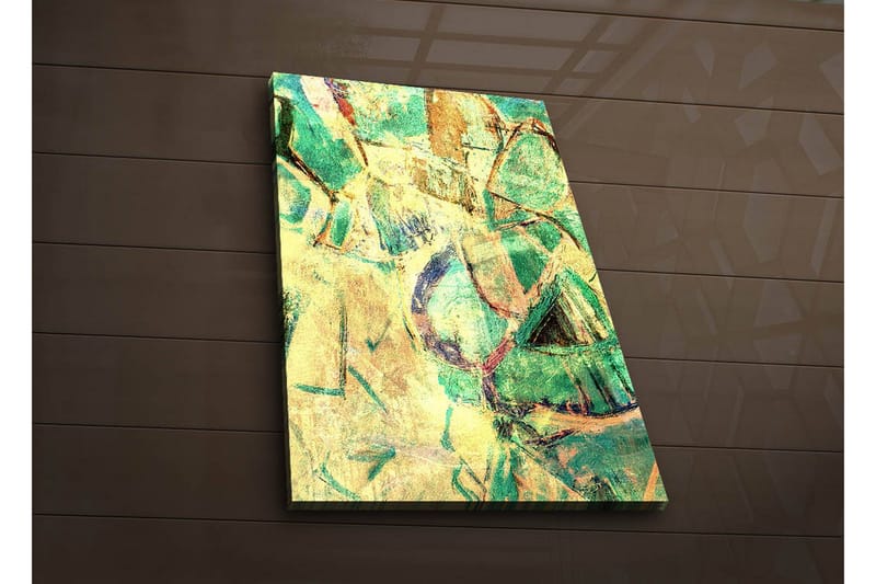 Canvasbilde Dekorativ LED-belysning - Flerfarget - Interiør - Maleri & posters - Lerretsbilder