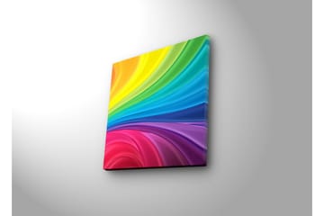 Canvasbilde Dekorativ LED-belysning - Flerfarget - Interiør - Maleri & posters - Lerretsbilder