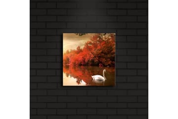 Canvasbilde Dekorativ LED-belysning - Flerfarget - Interiør - Maleri & posters - Lerretsbilder