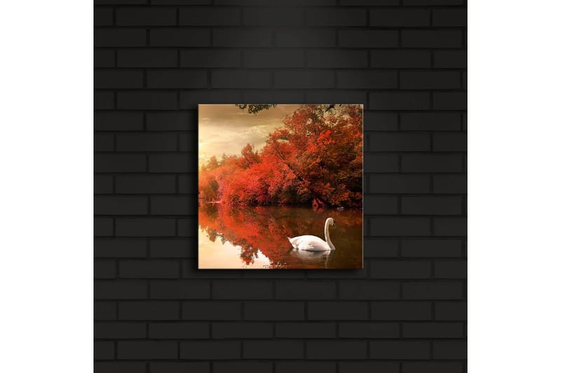 Canvasbilde Dekorativ LED-belysning - Flerfarget - Interiør - Maleri & posters - Lerretsbilder
