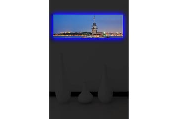 Canvasbilde Dekorativ LED-belysning - Flerfarget - Interiør - Maleri & posters - Lerretsbilder
