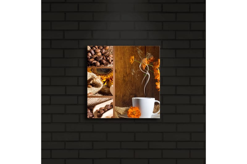 Canvasbilde Dekorativ LED-belysning - Flerfarget - Interiør - Maleri & posters - Lerretsbilder