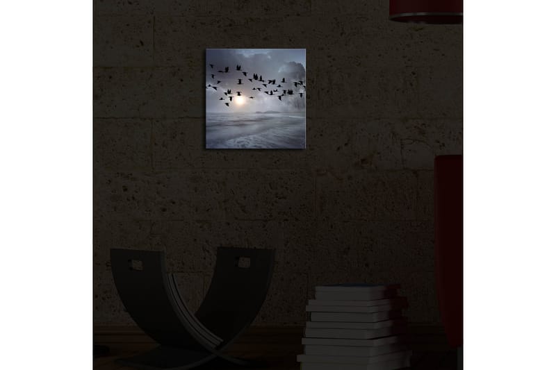 Canvasbilde Dekorativ LED-belysning - Flerfarget - Interiør - Maleri & posters - Lerretsbilder
