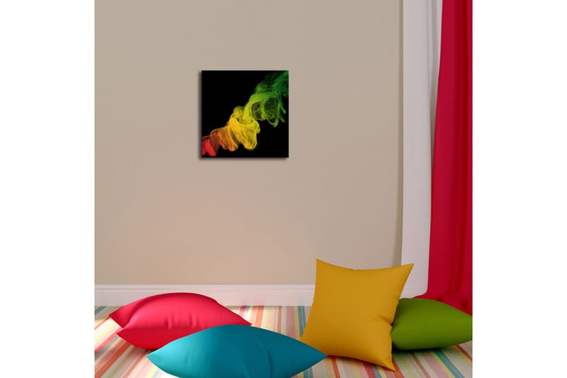 Canvasbilde Dekorativ LED-belysning - Flerfarget - Interiør - Maleri & posters - Lerretsbilder