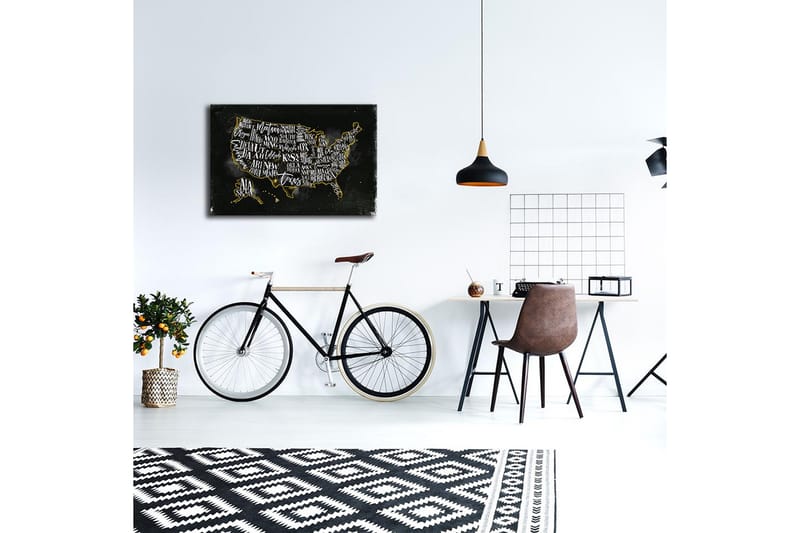 Canvasbilde Dekorativ LED-belysning - Flerfarget - Interiør - Maleri & posters - Lerretsbilder
