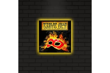 Canvasbilde Dekorativ LED-belysning - Flerfarget - Interiør - Maleri & posters - Lerretsbilder