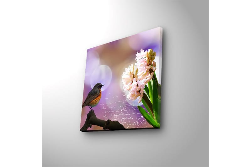 Canvasbilde Dekorativ LED-belysning - Flerfarget - Interiør - Maleri & posters - Lerretsbilder