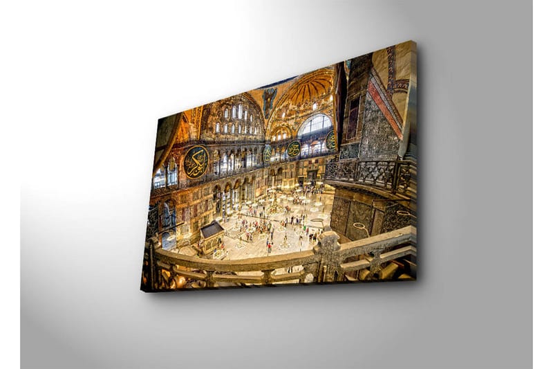 Canvasbilde Dekorativ LED-belysning - Flerfarget - Interiør - Maleri & posters - Lerretsbilder